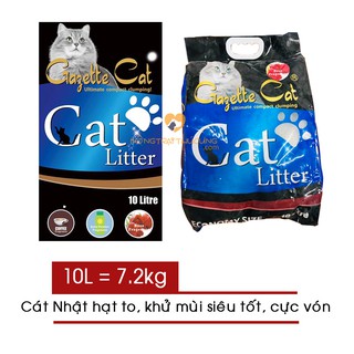 Sỉ - Cát vệ sinh cho mèo - Cát Nhật 10L 7.2kg- Cát Gagette Litter
