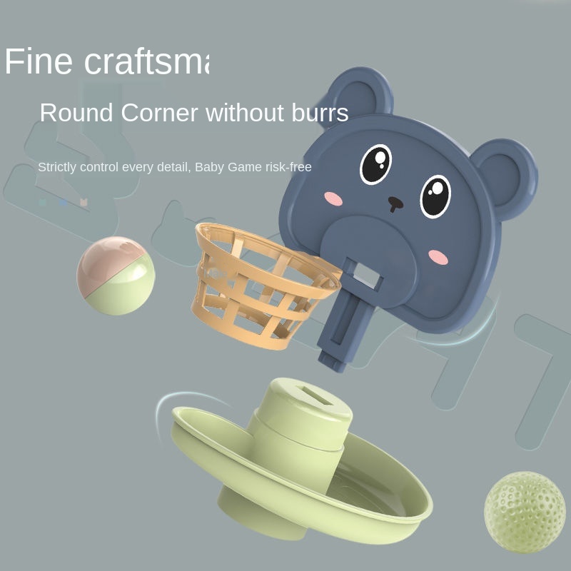 Đồ chơi tháp xoắn ốc nhiều màu sắc vui nhộn cho bé 1 tuổi