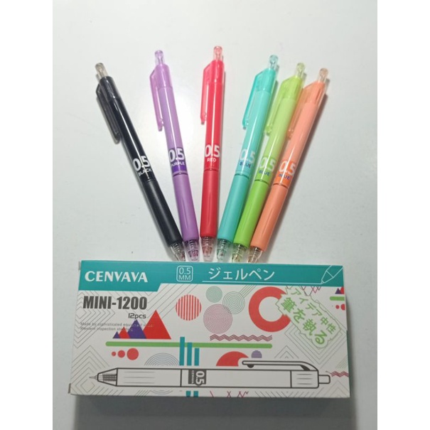 Bút Gel Bấm Mini-1200 Cenvava (1 cây)