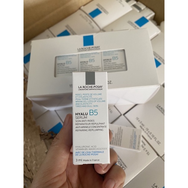 Dưỡng chất chuyên sâu giúp hỗ trợ quá trình tái tạo da La Roche-Posay Hyalu B5 Serum 30ml 3ml