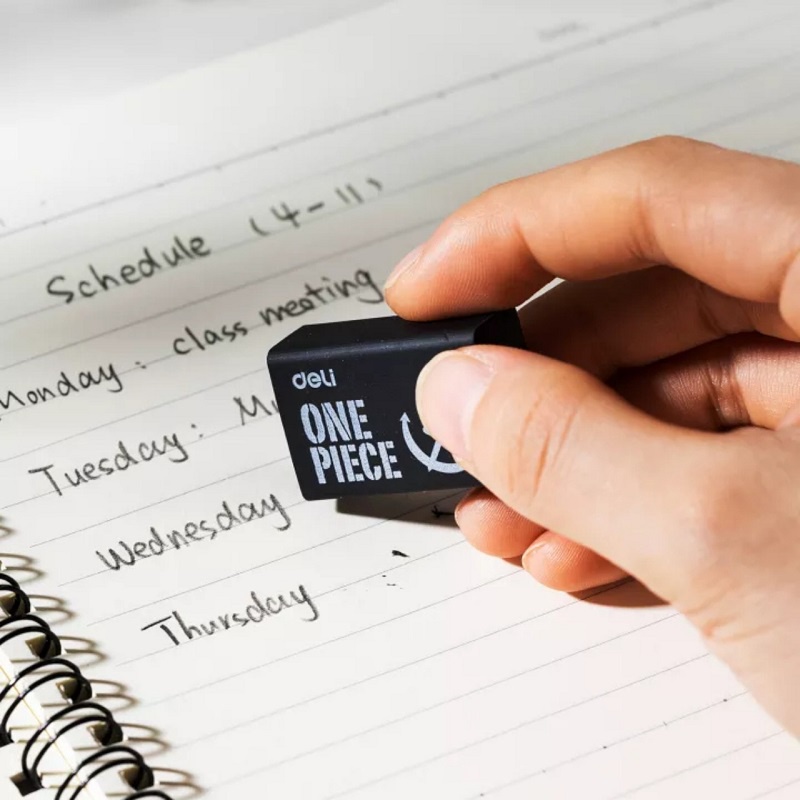 Gôm tẩy đen Deli H311 / Deli H310 - Tẩy đen hình One Piece 311 / 310