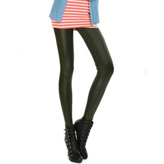 Quần legging da bóng cá tính