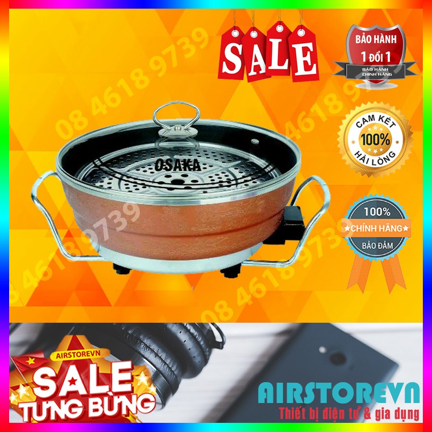 Chảo lẩu điện đa năng Osaka 7903S- Hàng chính hãng Luna Outlet