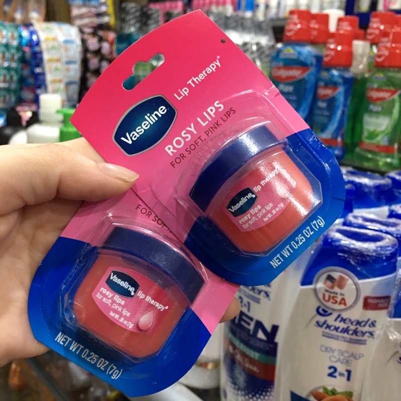 Sáp Dưỡng Môi Hồng Xinh Vaseline Lip Therapy Rosy Lip