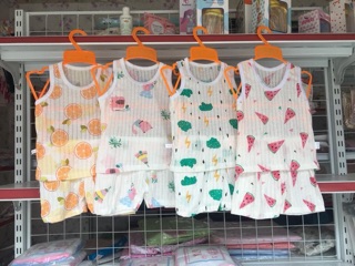 Bộ sat nách cotton giấy