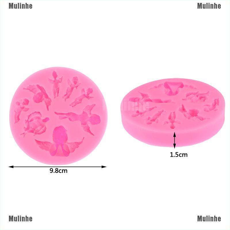 Khuôn Silicone Làm Bánh Hình Thiên Thần Đáng Yêu