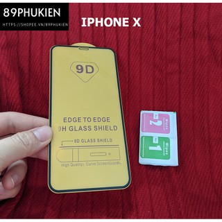 Dán cường lực phủ màn hình Iphone X