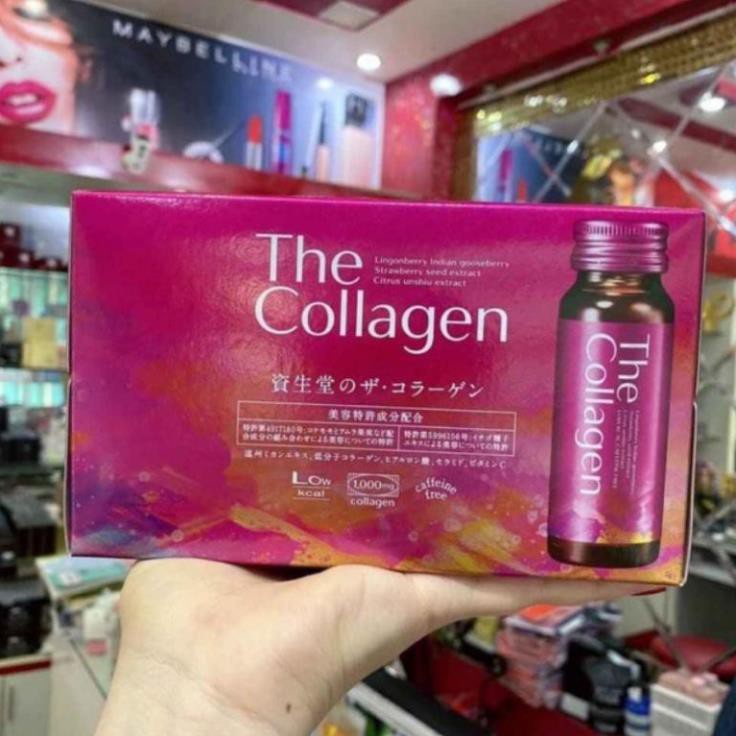 Nước uống The collagen Shiseido Nhật Bản hỗ trợ làn da căng mịn mềm mại chống lão hóa