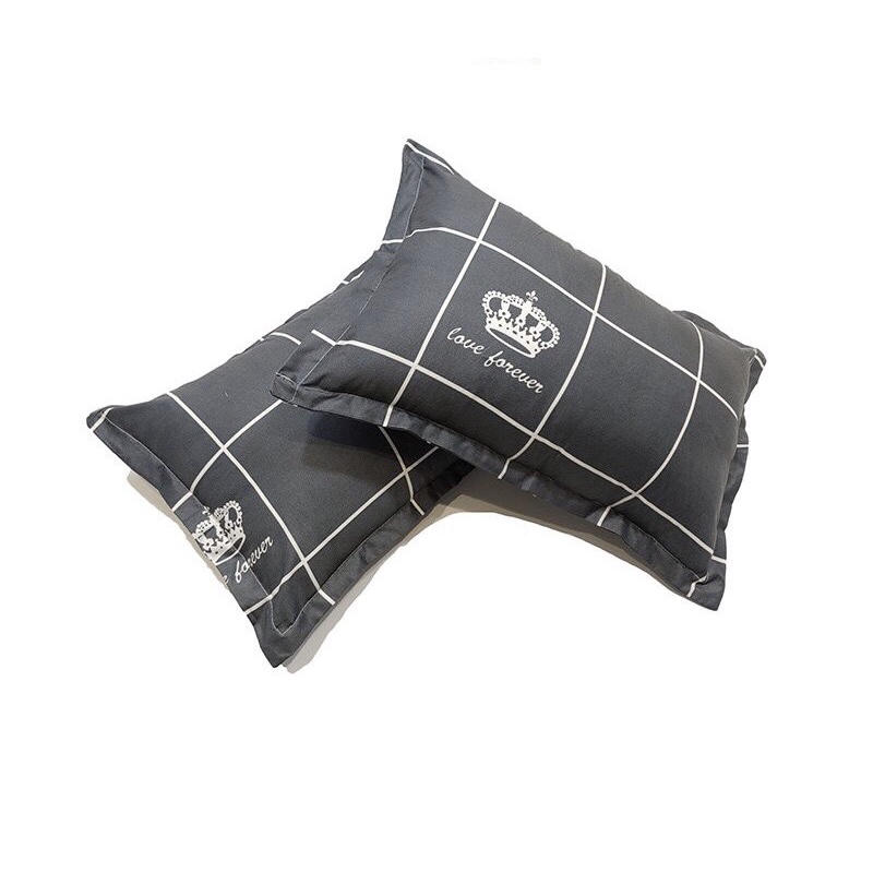 Vỏ gối đầu Vỏ gối nằm 45x65 cotton cao cấp Được chọn mẫu