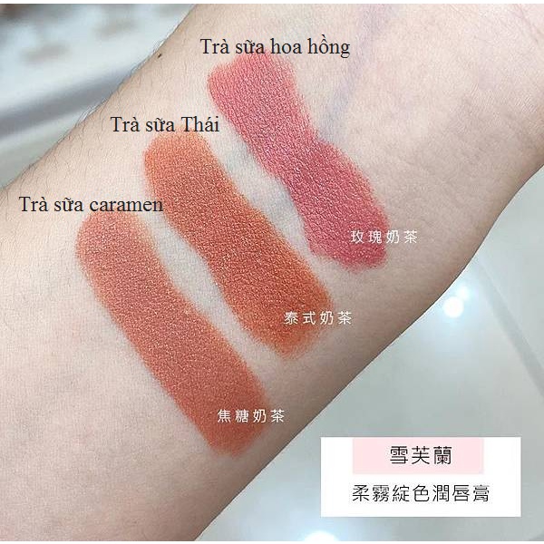 Son nhung lì dưỡng ẩm Cellina Velvet Lipstick 3.5g