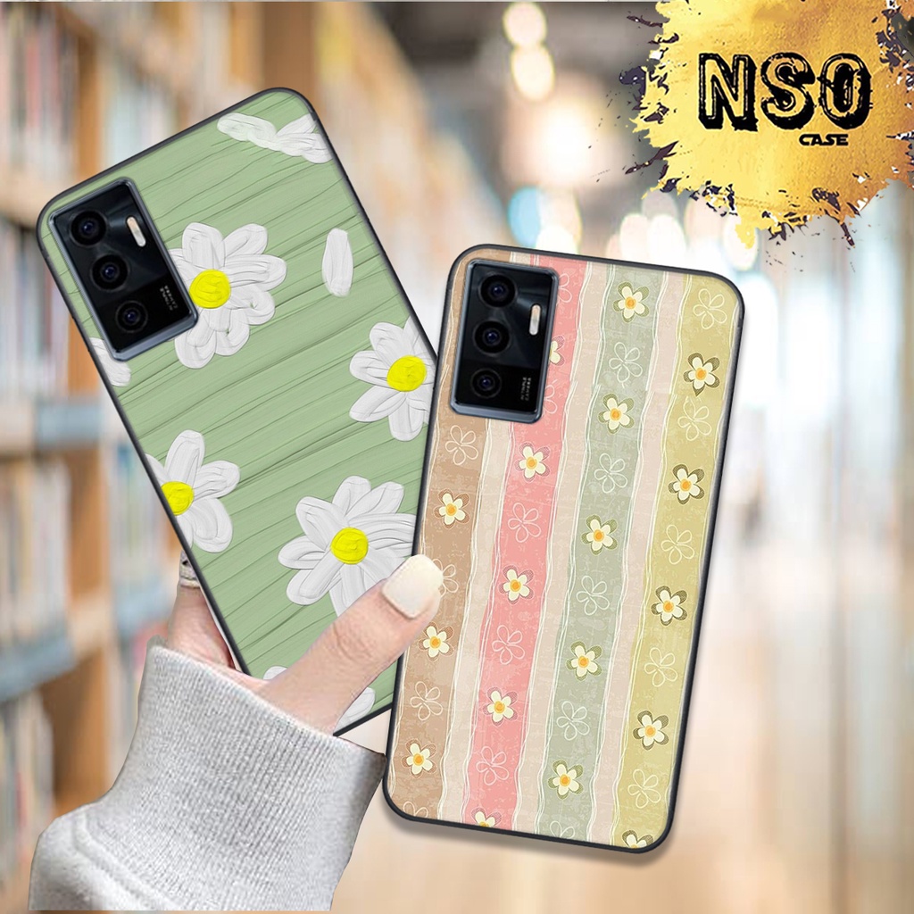 Ốp lưng VIVO V23e in hình họa tiết hoa lá siêu dễ thương