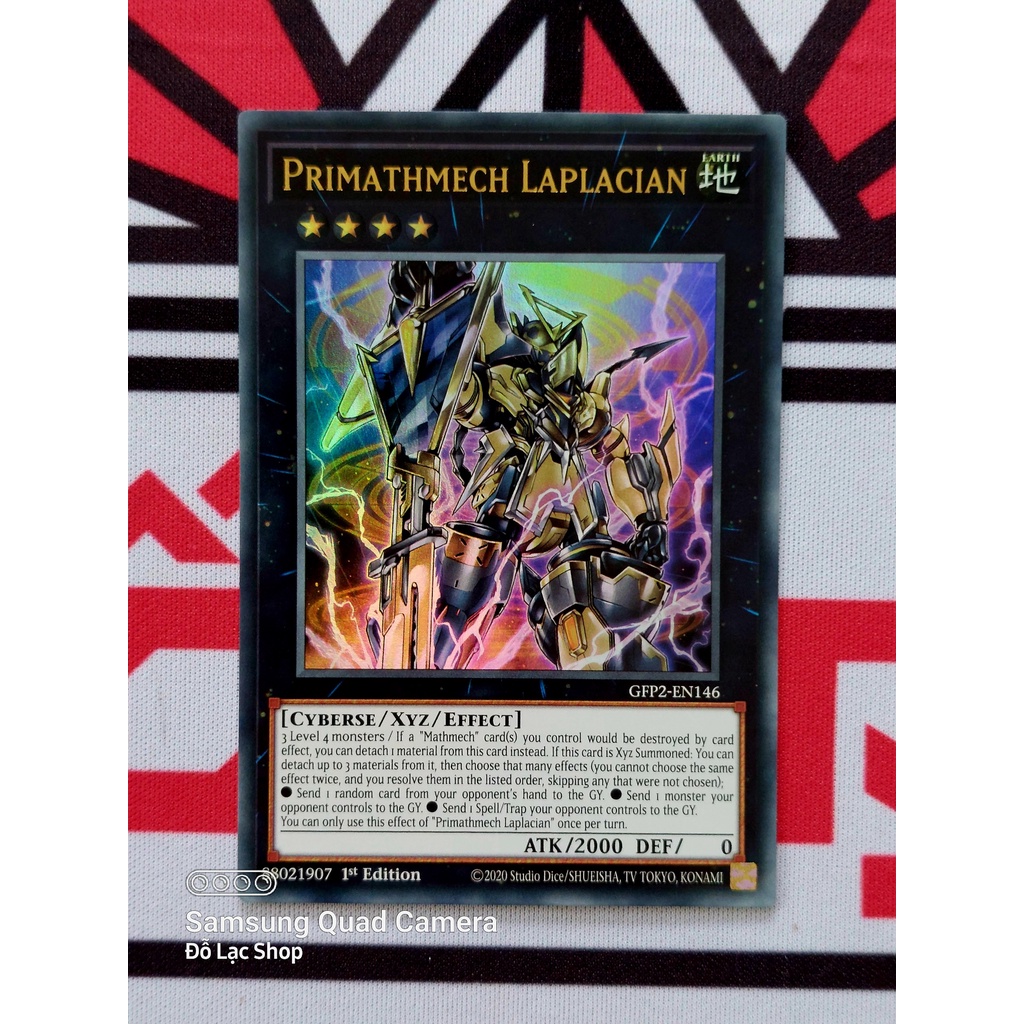 Thẻ Bài Yugioh Monster Primathmech Laplacian - GFP2-EN146 - Ultra Rare