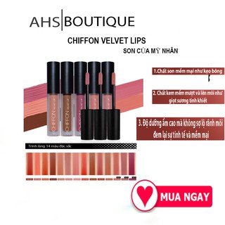 Son kem lì CHIFFON VELVET LIP 2.8g