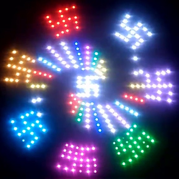 Mạch Biển LED Hào Quang Full Color Đẹp Nhất 2019- Chạy LED Đúc 1903, 6803..