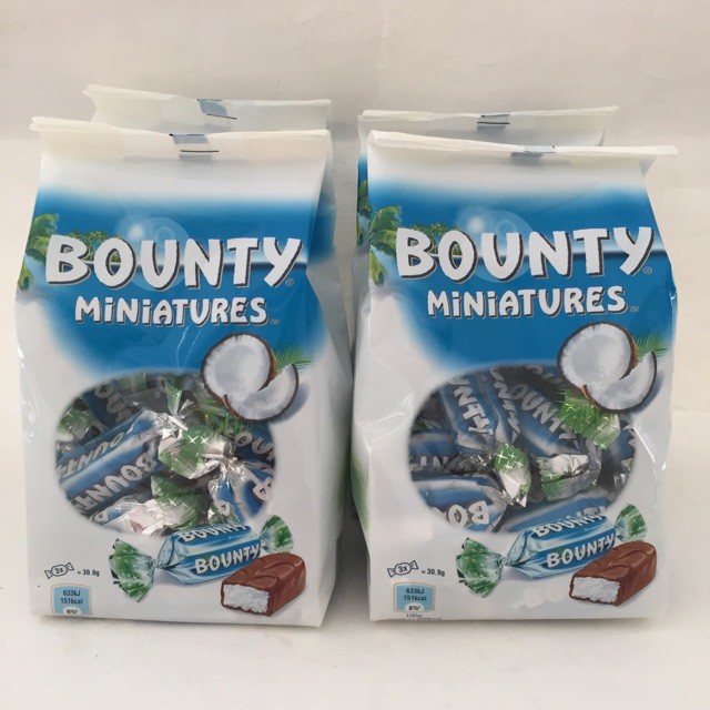 Sô cô la Socola dừa Bounty túi 150g xách tay Đức.
