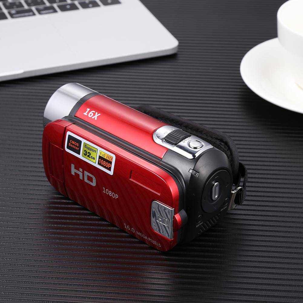 Máy quay phim kỹ thuật số 32GB với độ phân giải Full HD 1080P