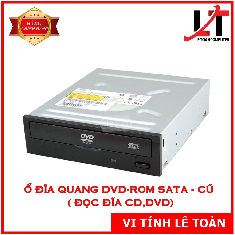 Ổ đĩa quang DVD-ROM SATA - Cũ ( Đọc đĩa CD,DVD)