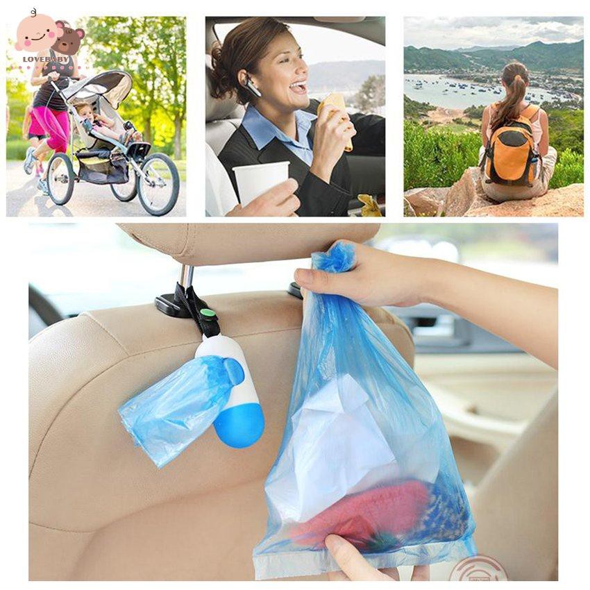 Cuộn 15 túi đựng rác dùng 1 lần khi tham gia hoạt động ngoài trời