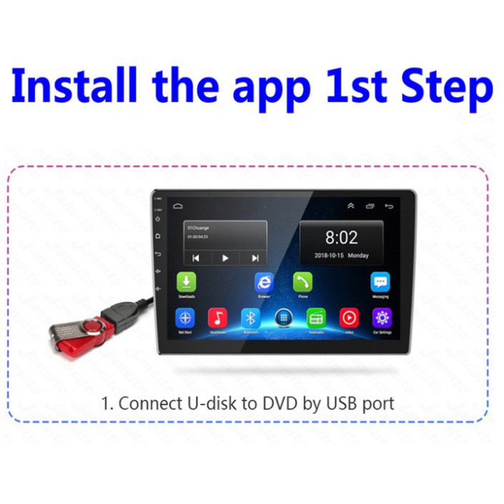 Sản Phẩm Bộ Thiết Bị Cảm Biến Áp Suất Lốp Trong TPMS Dành Cho Xe Hơi, Ô Tô Màn Hình DVD Android TNS601 .