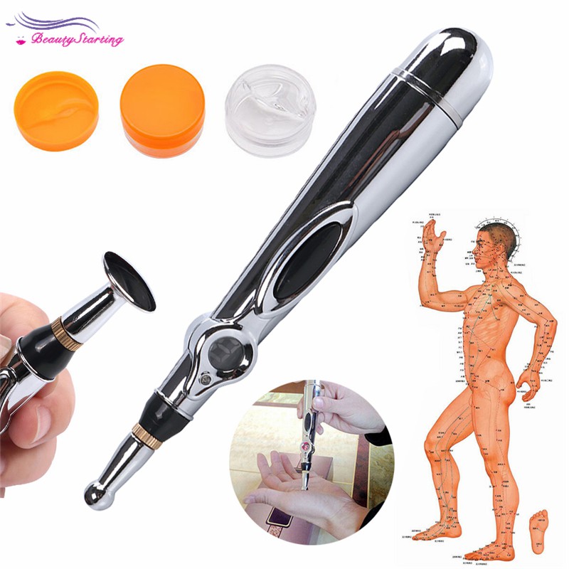 Bút mát xa châm cứu điện trị liệu huyệt đạo chăm sóc sức khỏe