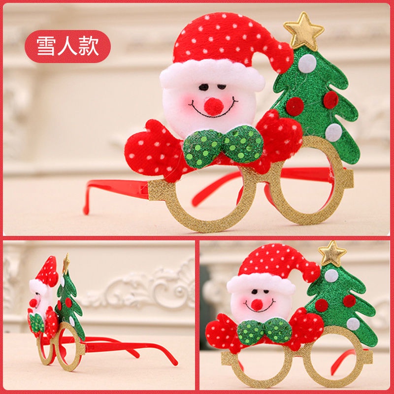 Mắt kính hình ông già noel/tuần lộc dễ thương cho bé