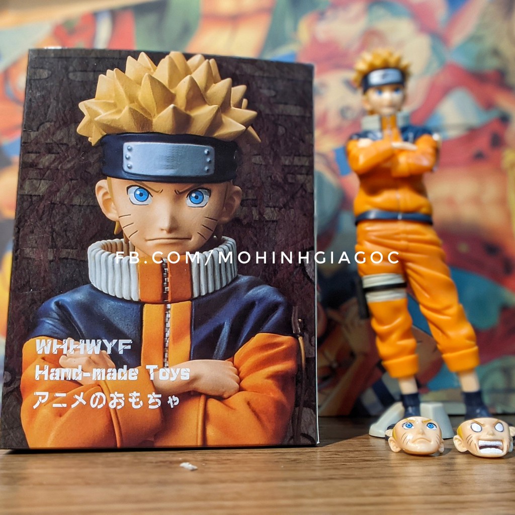 (Sẵn VN) Mô hình nhân vật Naruto sắc nét 25cm, con trai Boruto 24cm , Gaara 22cm, Sasuke 26cm