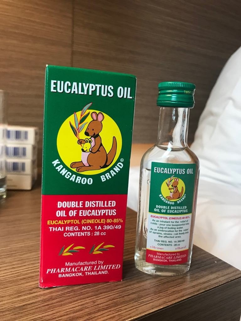 Dầu khuynh diệp Eucalyptus Oil Kangaroo Brand (Thái Lan)