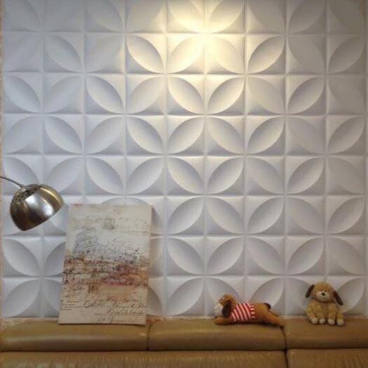 10 Tấm nhựa ốp tường PVC 50x50 cm