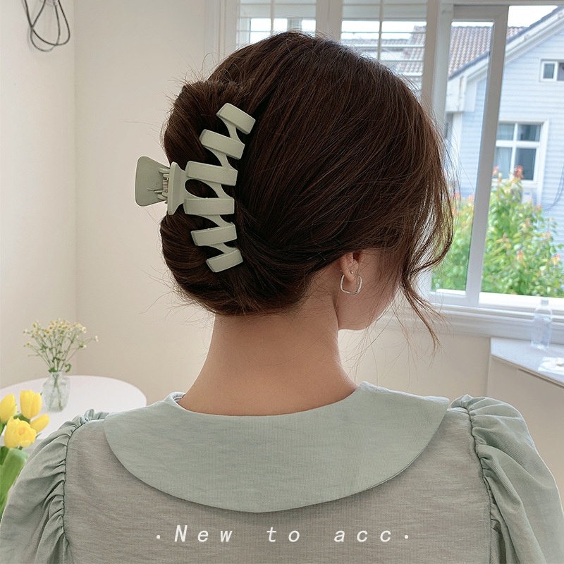 Kẹp Tóc Hình Cá Mập Bằng Nhựa Phong Cách Hàn Quốc Cho Nữ