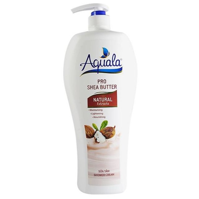 Sữa Tắm Aquala Pro 1.2L Thiên Nhiên Nhiều Loại(Bơ Hạt Mỡ/ Lựu/ Silk - dưỡng trắng da ẩm mềm mịn nữ giá rẻ thơm