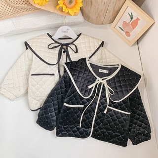 áo nhung chần trám bé gái