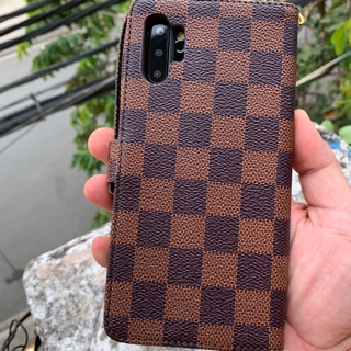 Flip cover (Ốp 2 mặt) LV dành cho Note 10 Plus