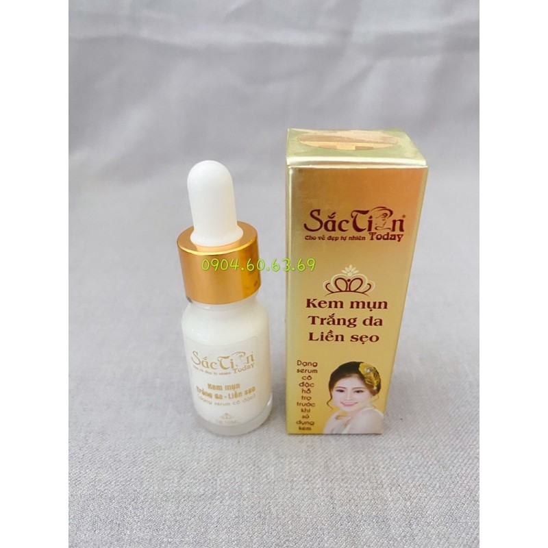 Serum SẮC TIÊN 10ml Mụn Trắng Da Liền Seo