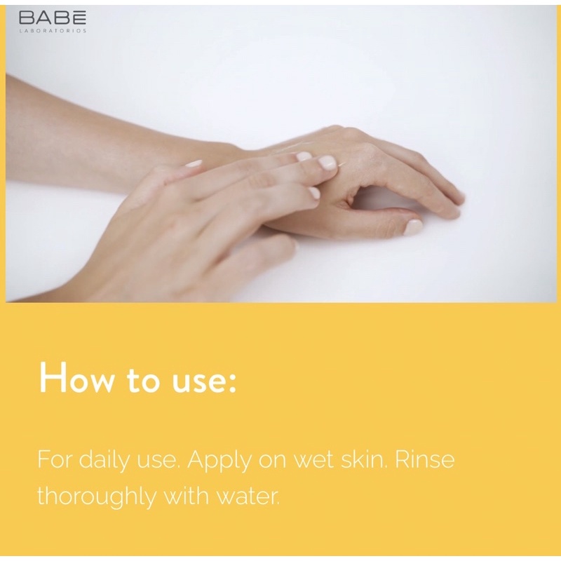 ✅CHÍNH HÃNG BABE LABORATORIOS OIL SOAP - Xà phòng tắm 100ml và 500ml | BigBuy360 - bigbuy360.vn