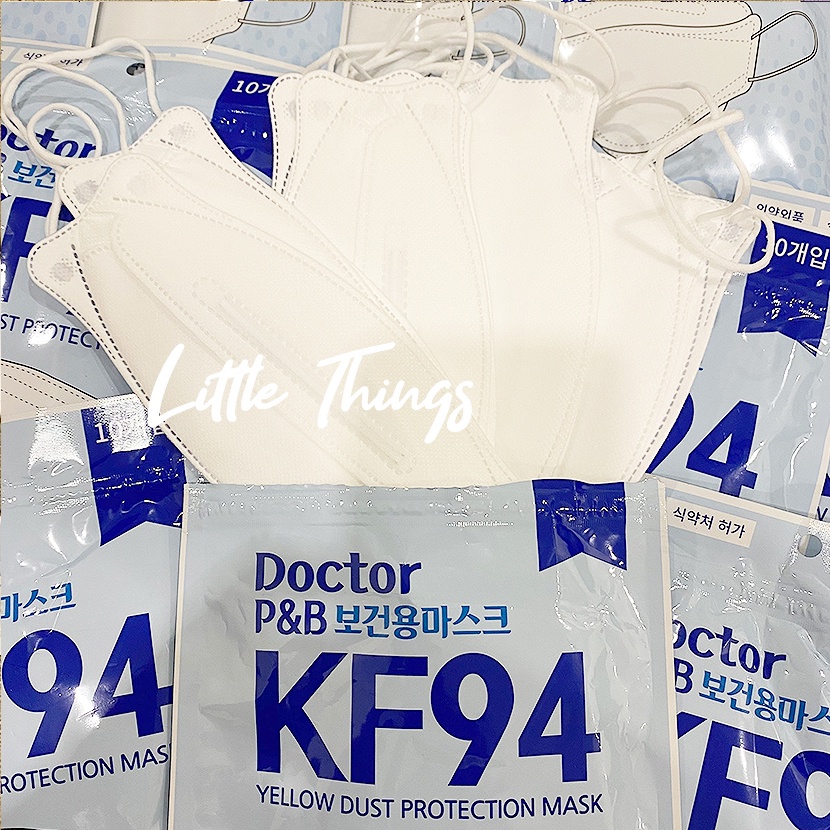 &lt;Hàng có sẵn&gt; Khẩu trang KF94 Doctor P&amp;B nội địa Hàn, Made in Korea