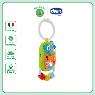 Đồ chơi Chicco, đồ chơi điện thoại phát nhạc có móc treo BabySmart