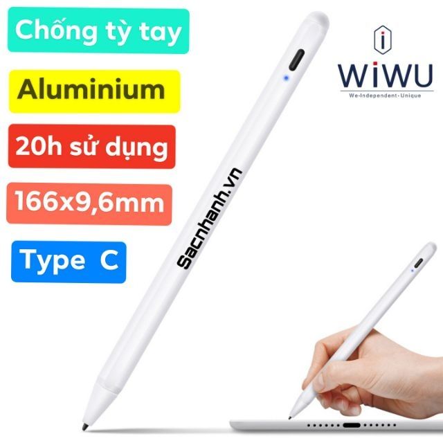 Bút Cảm Ứng WiWu Pencil X chống tỳ tay
