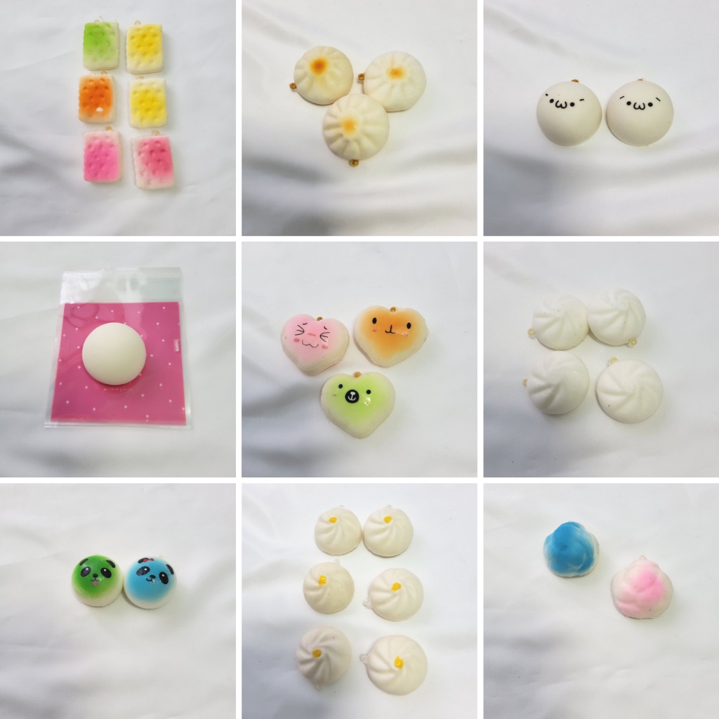 Squishy mini từ 4cm đến 7cm