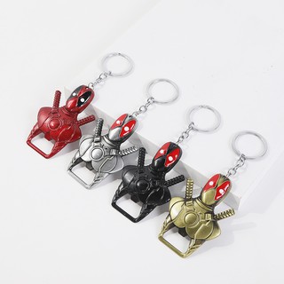 [SALE GIÁ XƯỞNG] Móc khóa Avengers Avenger hàng chuẩn cực chất - Dead Pool kết hợp mở bia