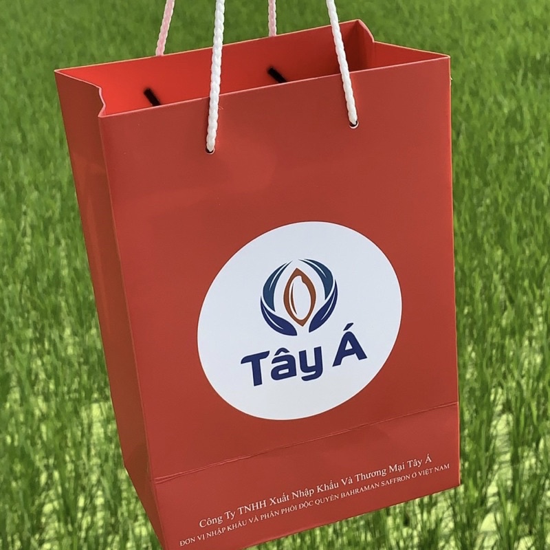 Túi giấy in logo Tây Á/ Túi đựng hộp quà