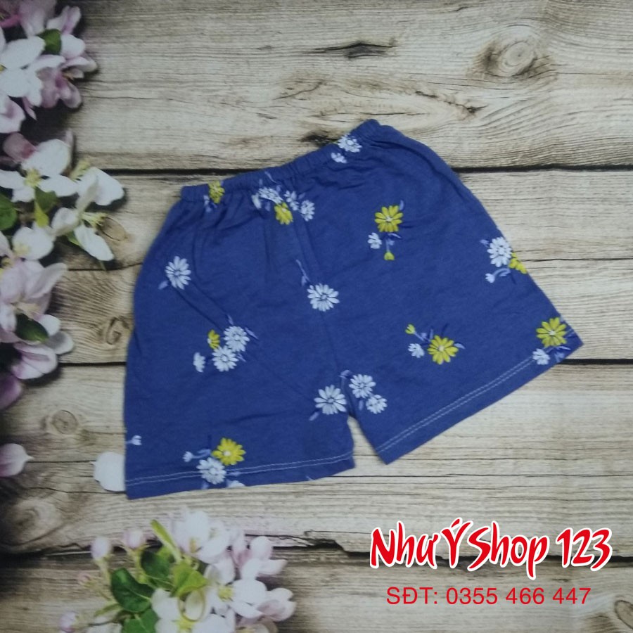 Quần Chục Hoa Cotton Xuất Dư