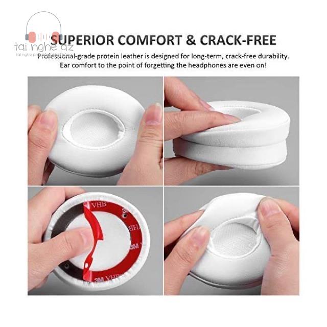 Mút đệm beats solo2, solo3 - cặp Pad đệm bọc cho headphone  da cao cấp - Tai nghe AZ