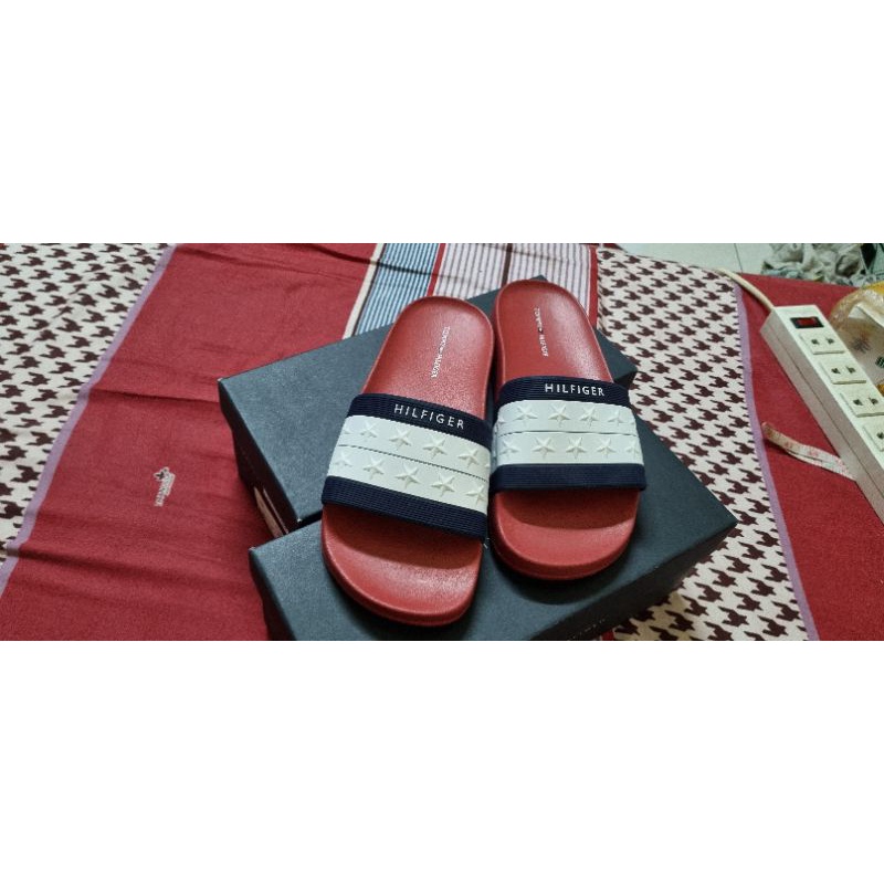 Dép Tommy Hilfiger. Hàng Auth mua tại Mỹ- Full hộp