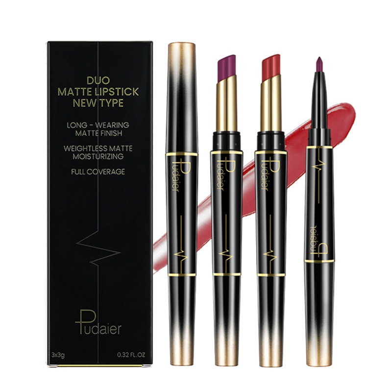 Bộ Son Môi Và Chì Kẻ Viền Môi Chất Nhung Lì Lâu Trôi Suốt 24 Giờ YOUYO