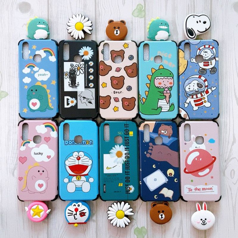 Ốp idm Hàn Quốc kèm pop lưng Vivo V9 / Vivo Y85 / Vivo Y20/Y12s/Y20s/Y11/Y12/Y15/Y17/U10/Y15S/Y15A
