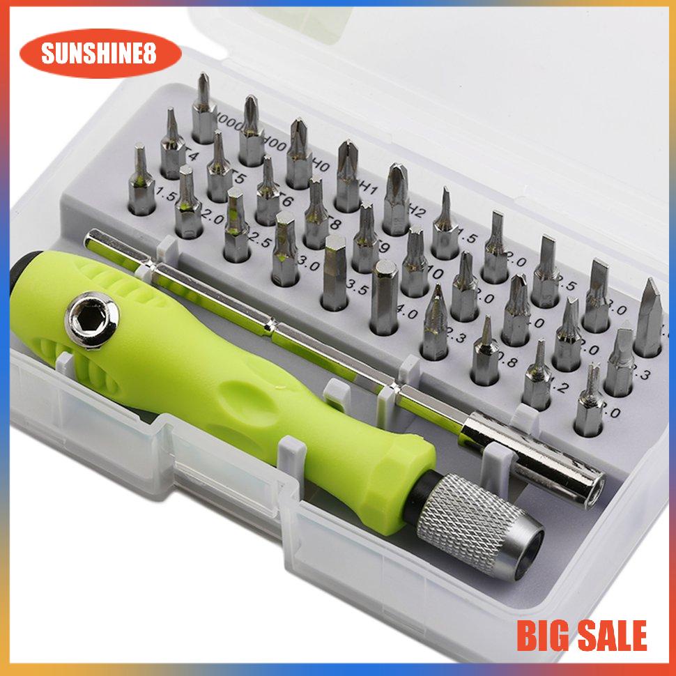 【SUN】[NEW]32 In 1 Multipurpose Precision Screwdriver Disassemble Electronic Repair Tool