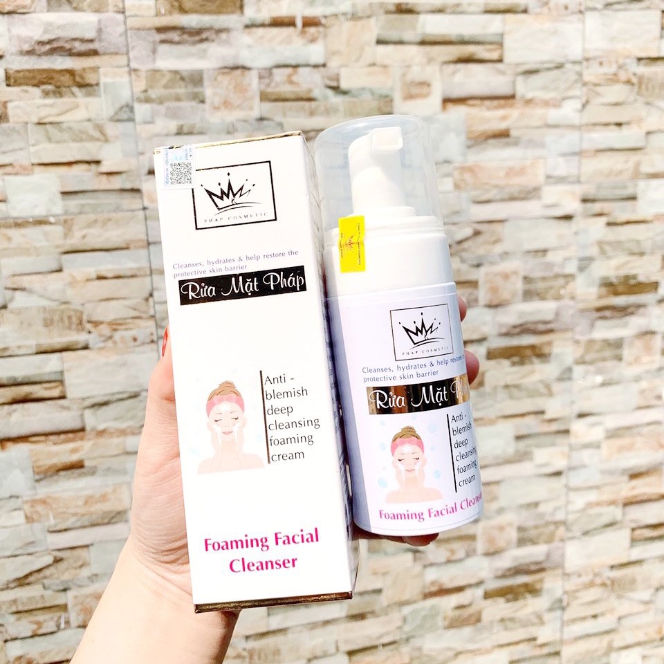 Sữa rửa mặt Pháp Cosmetics