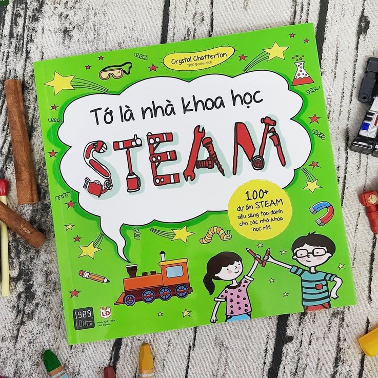 [Mã LIFEMALL995 giảm 10% đơn 99K] Sách - Tớ Là Nhà Khoa Học Steam