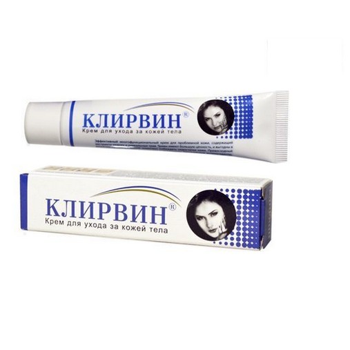 Kem mờ sẹo KLIRVIN Nga 25g, giảm sẹo lồi, lõm, sẹo thâm, do mụn