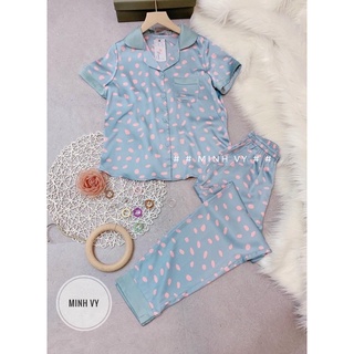 Bộ mặc nhà lụa cao cấp